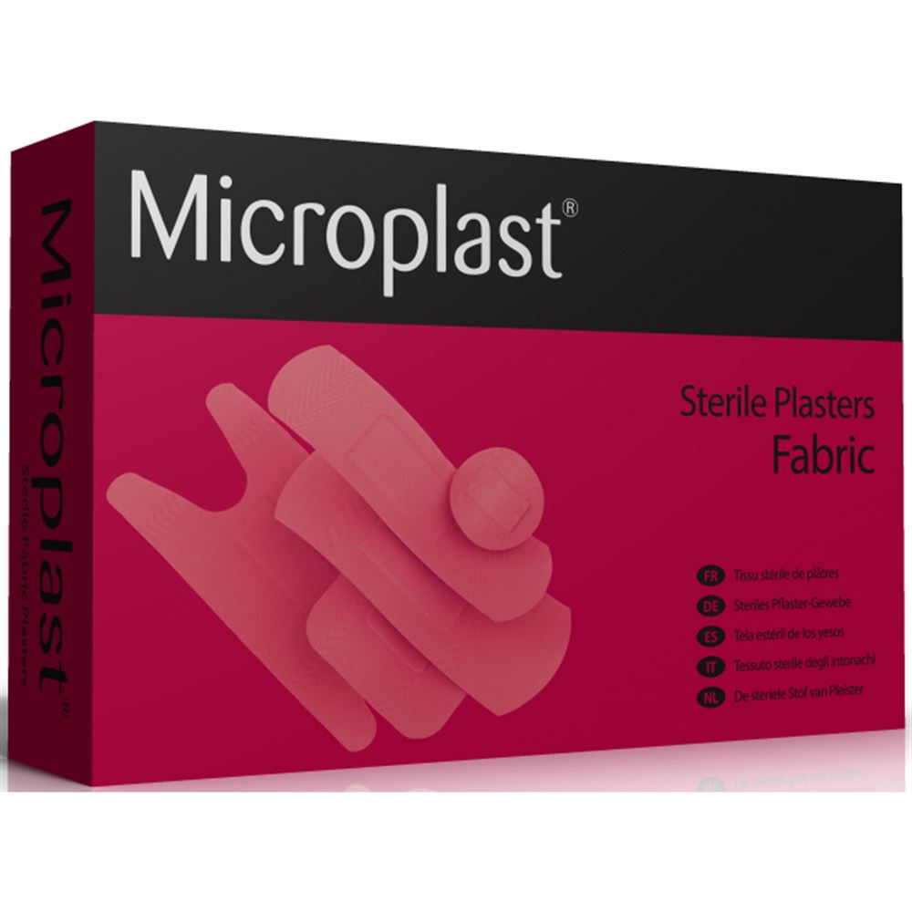 Microplast Fabric Assorted Plasters (Pack 100)