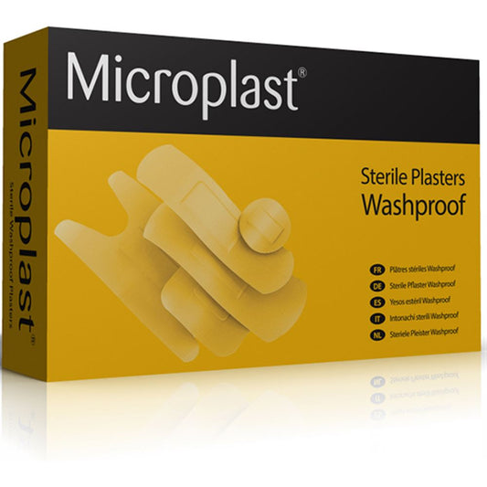Microplast Washproof Assorted Plasters (Pack 100)