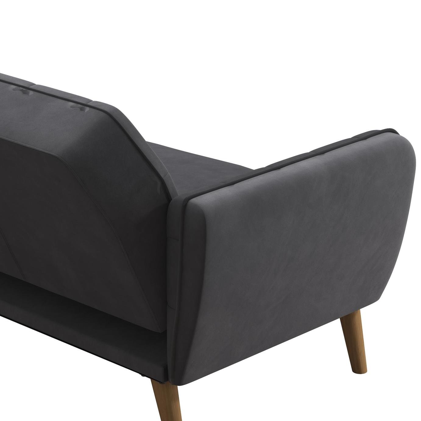 Novogratz Tallulah Velvet Clic Clac - Grey
