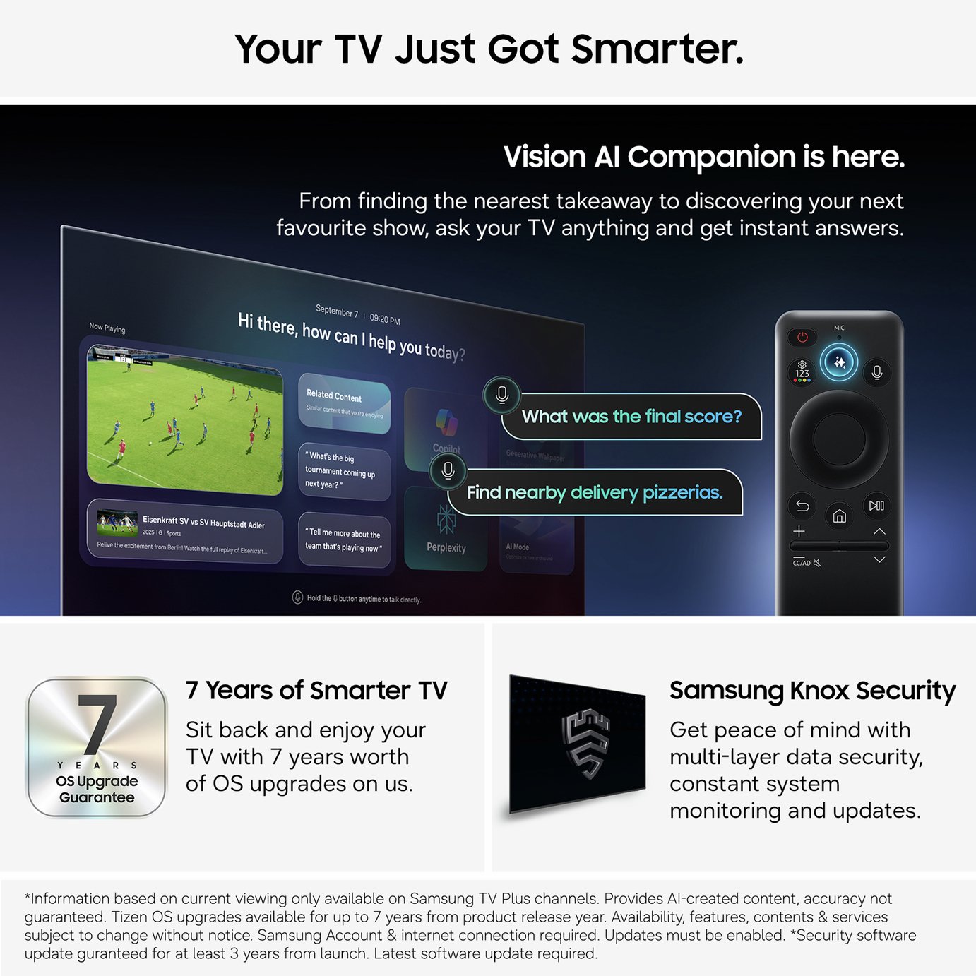 Samsung 43 Inch QE43LS03HEUXXU Smart 4K UHD HDR QLED TV