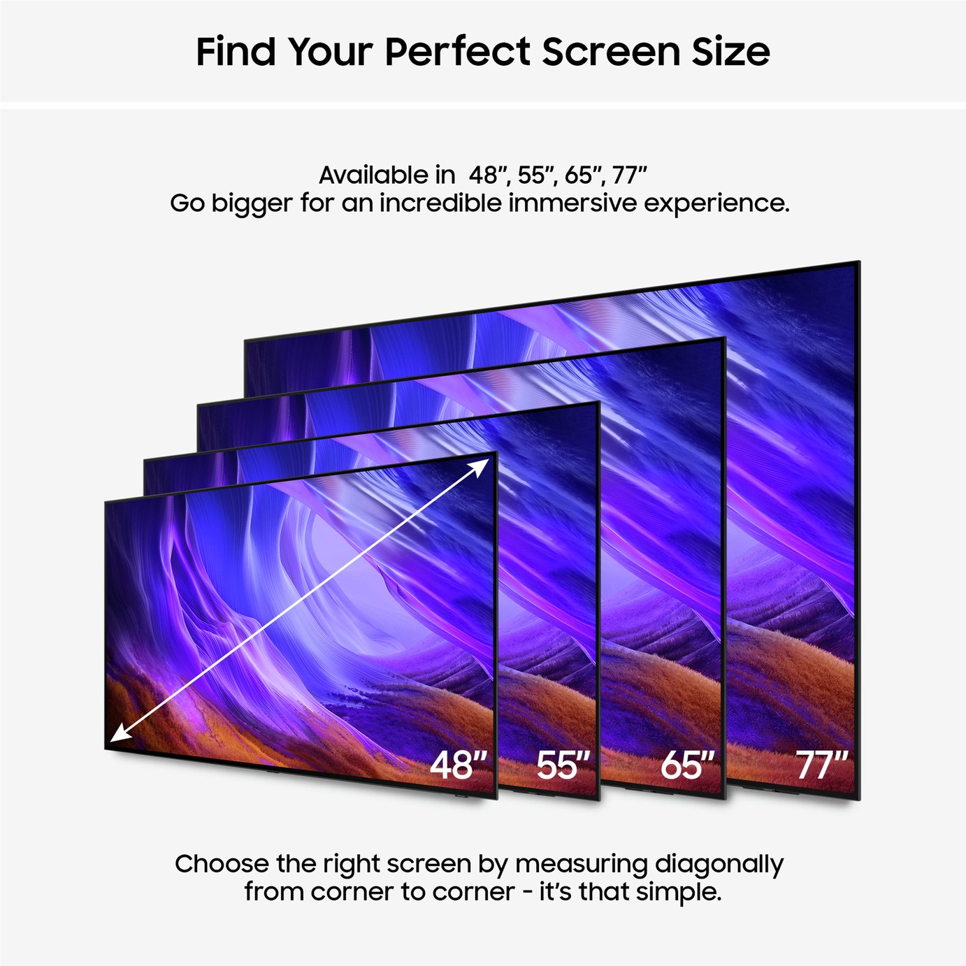 Samsung 48 Inch QE48S83HAEXXU Smart 4K UHD HDR OLED TV