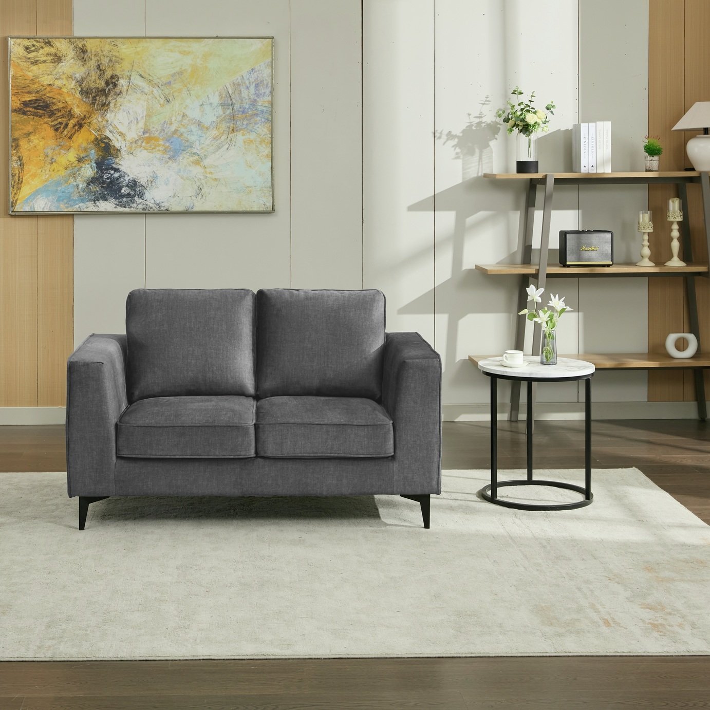 Sofa Source Mora 2 Seater Sofa - Grey