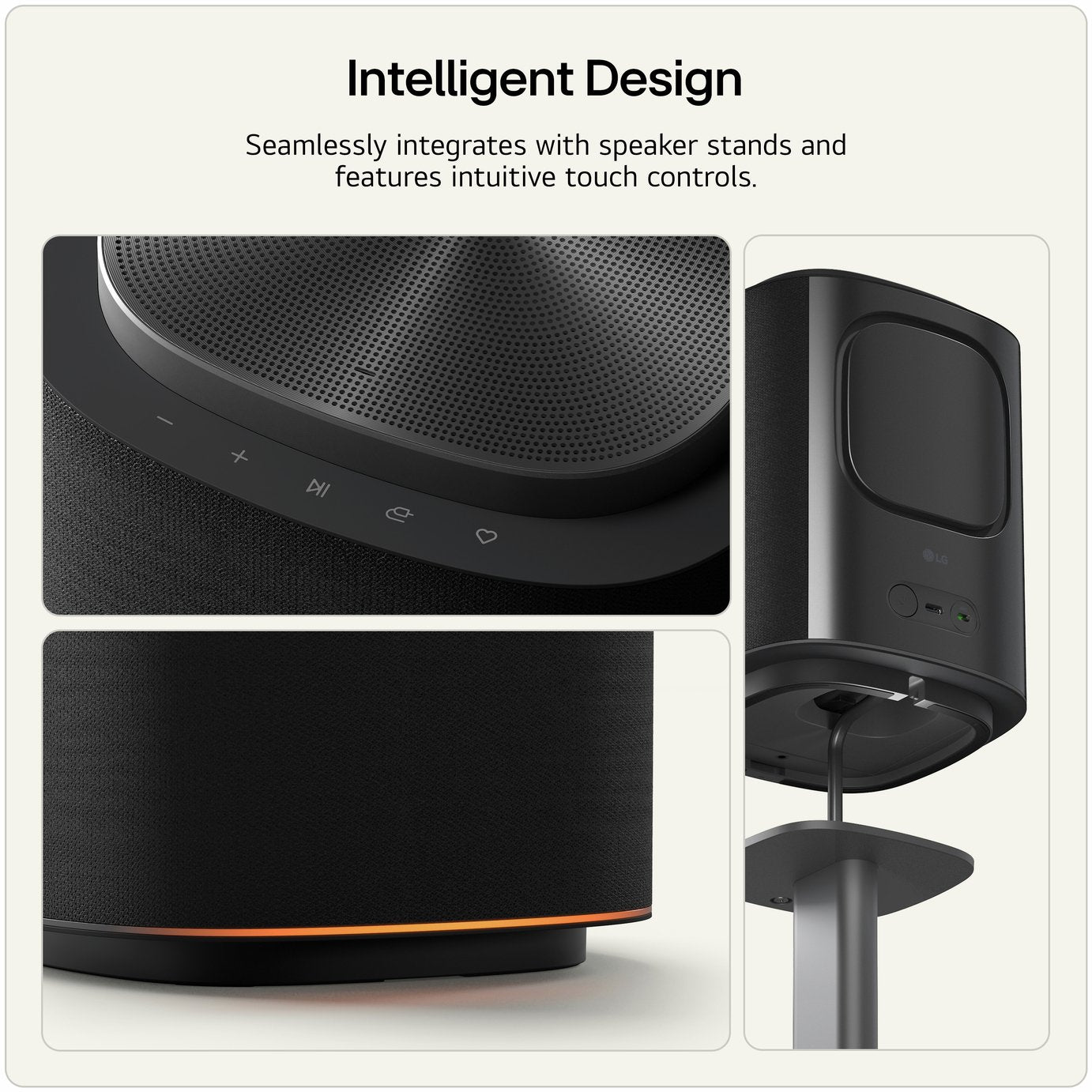 LG Sound Suite M5 Satellite Speaker - Black