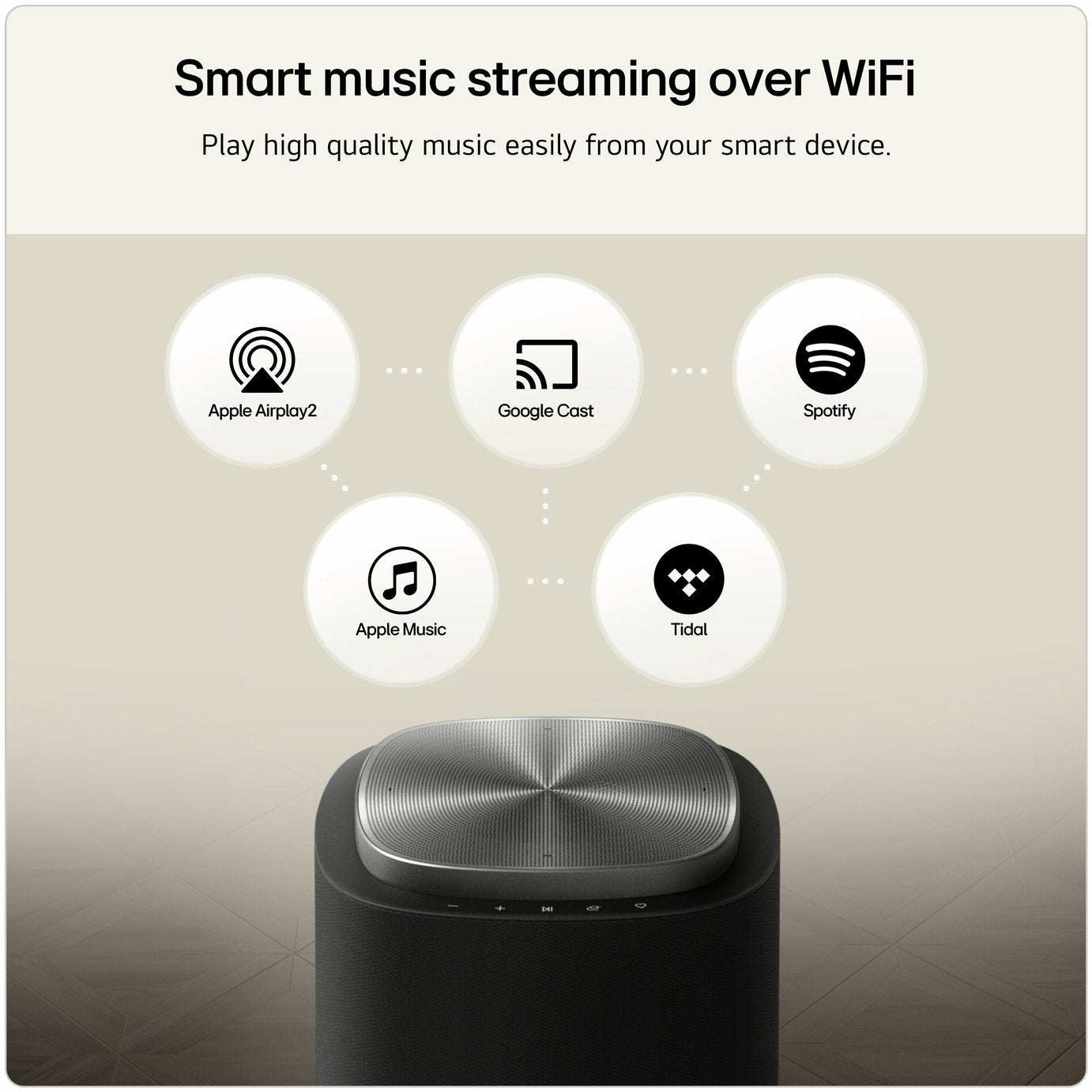 LG Sound Suite M5 Satellite Speaker - Black