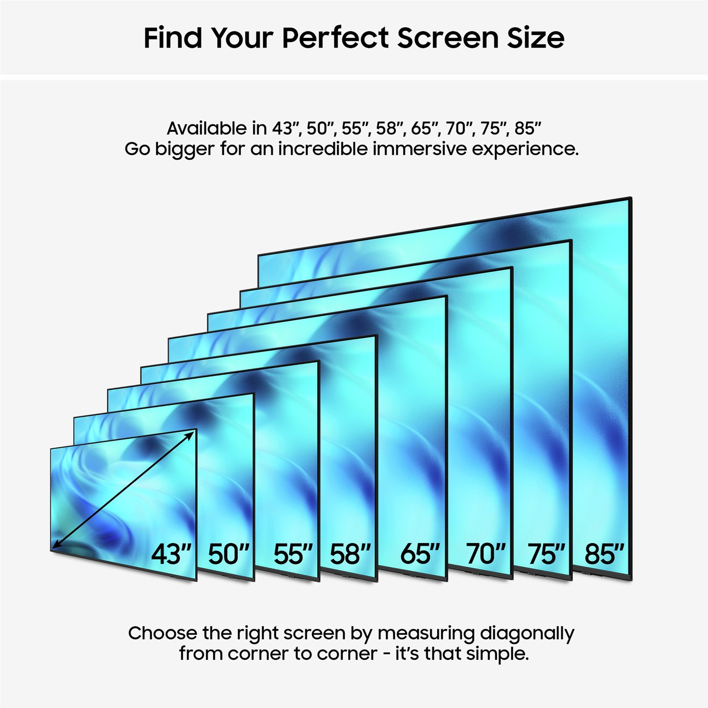 Samsung 70 Inch UE70U8000HKXXU Smart 4K UHD HDR Crystal TV