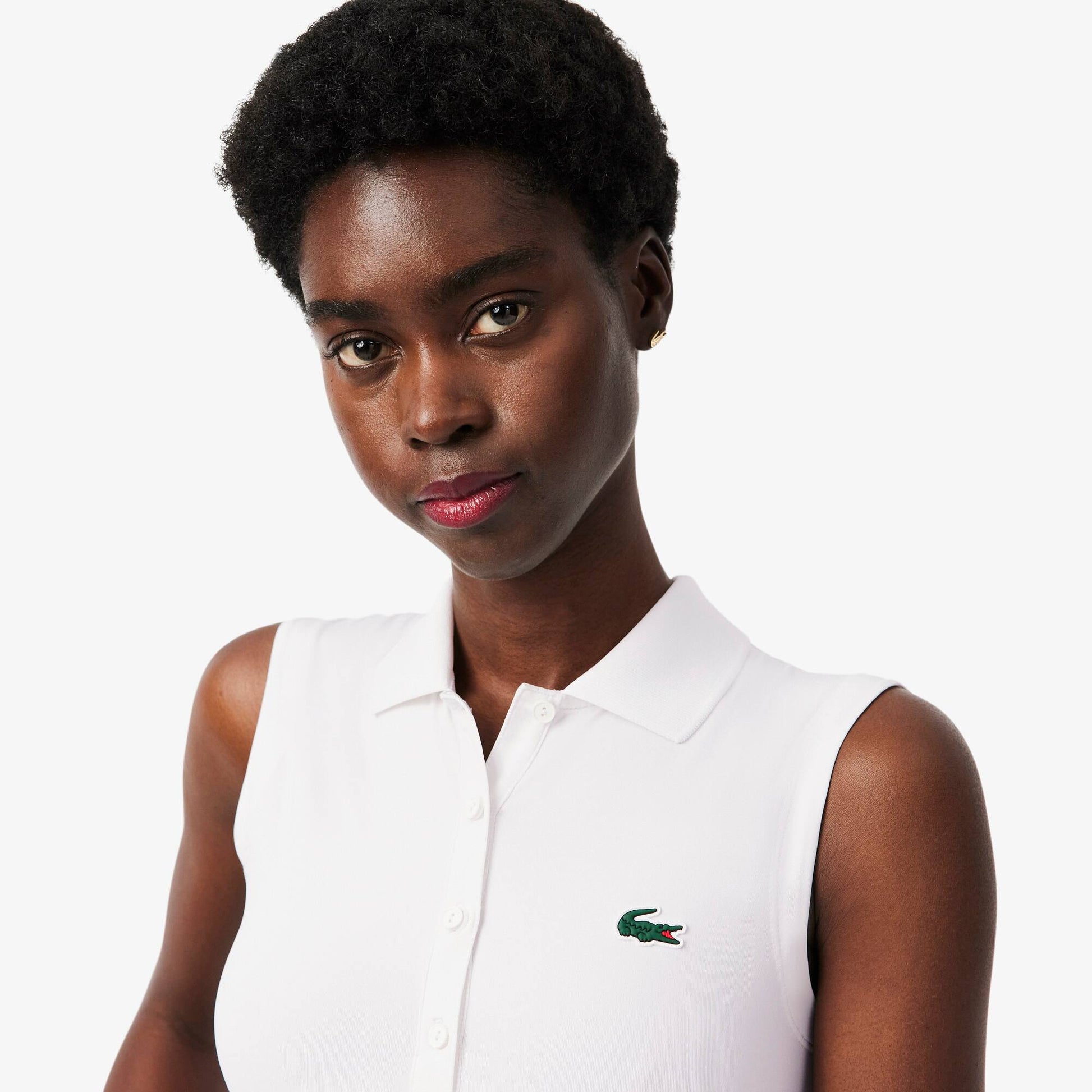 Slim Fit UV Protect Stretch Golf Polo Shirt