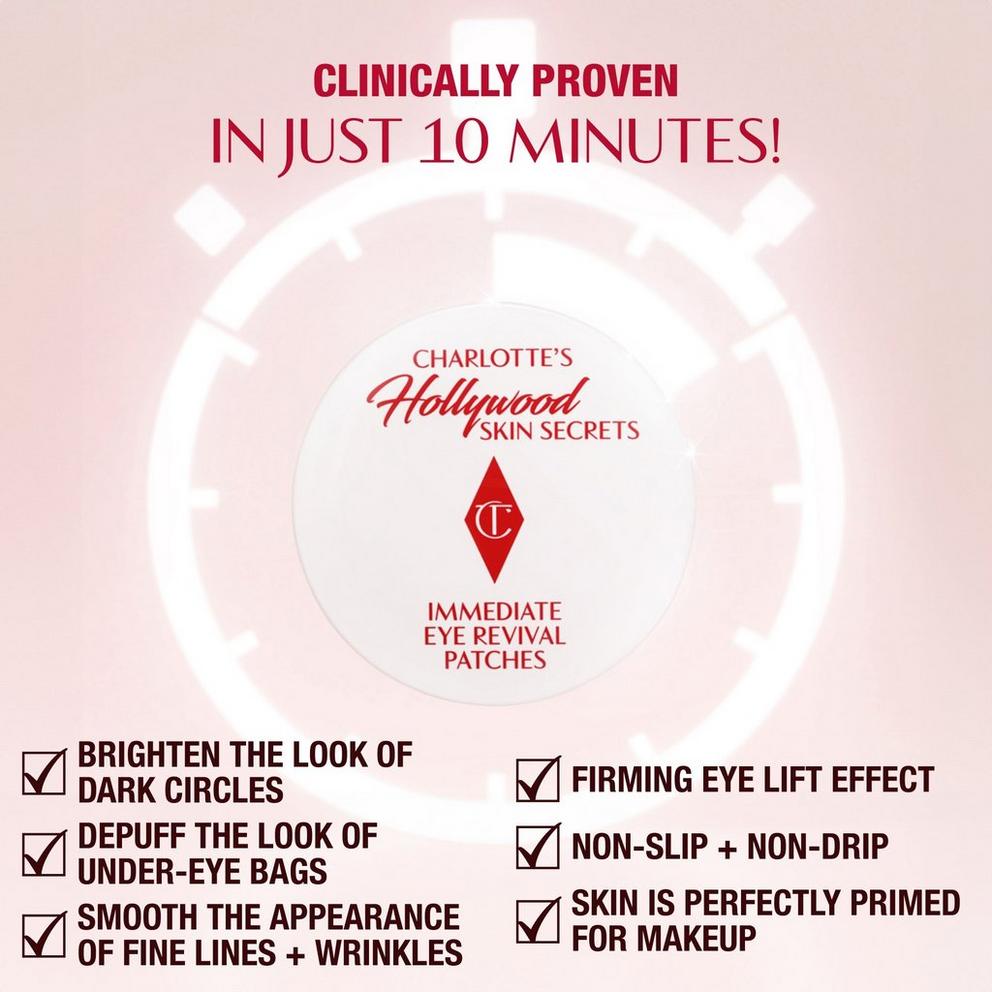 Charlotte's Hollywood Skin Secrets Immediate Eye Revival Patches