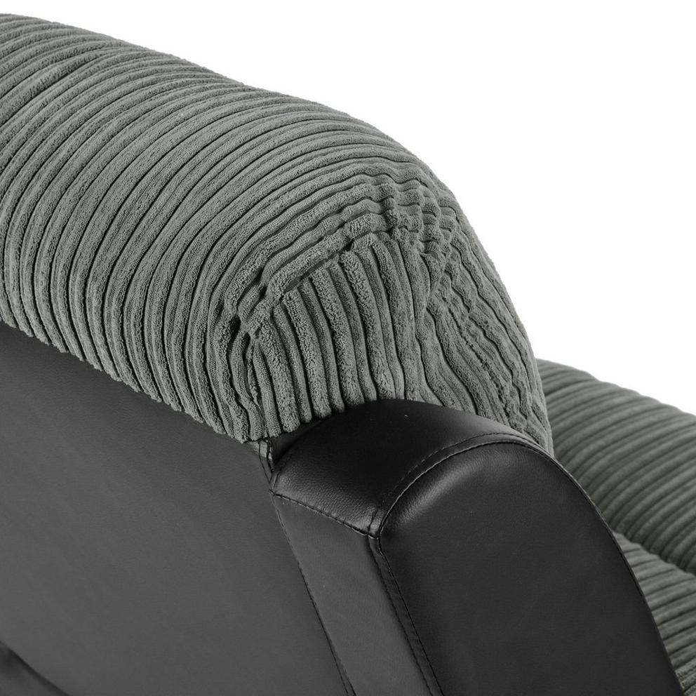 Banbury Faux Leather Cord 3 Seat Sofa