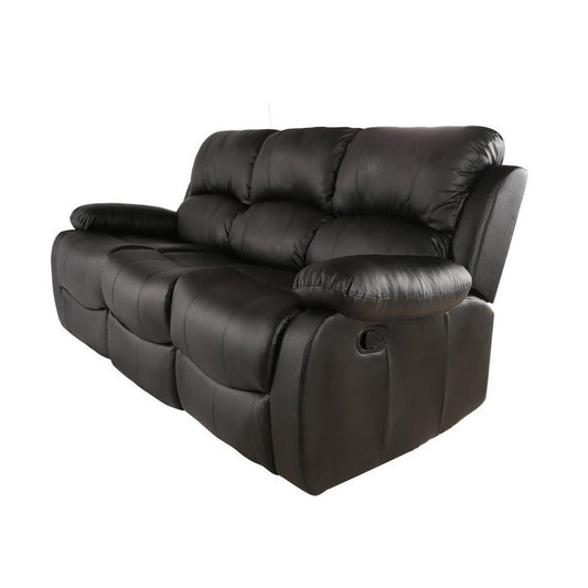 Canterbury Faux Leather 3 Seater Recliner Sofa