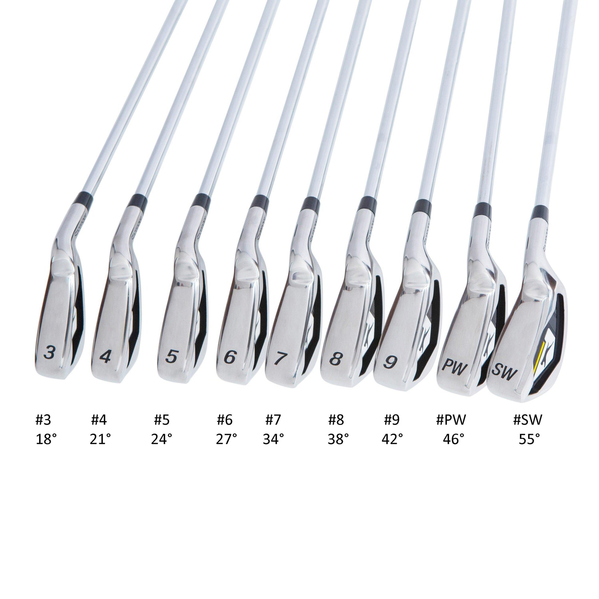 Slazenger IKON Steel Iron Shaft Right Hand & Left Hand Golf Club Mens