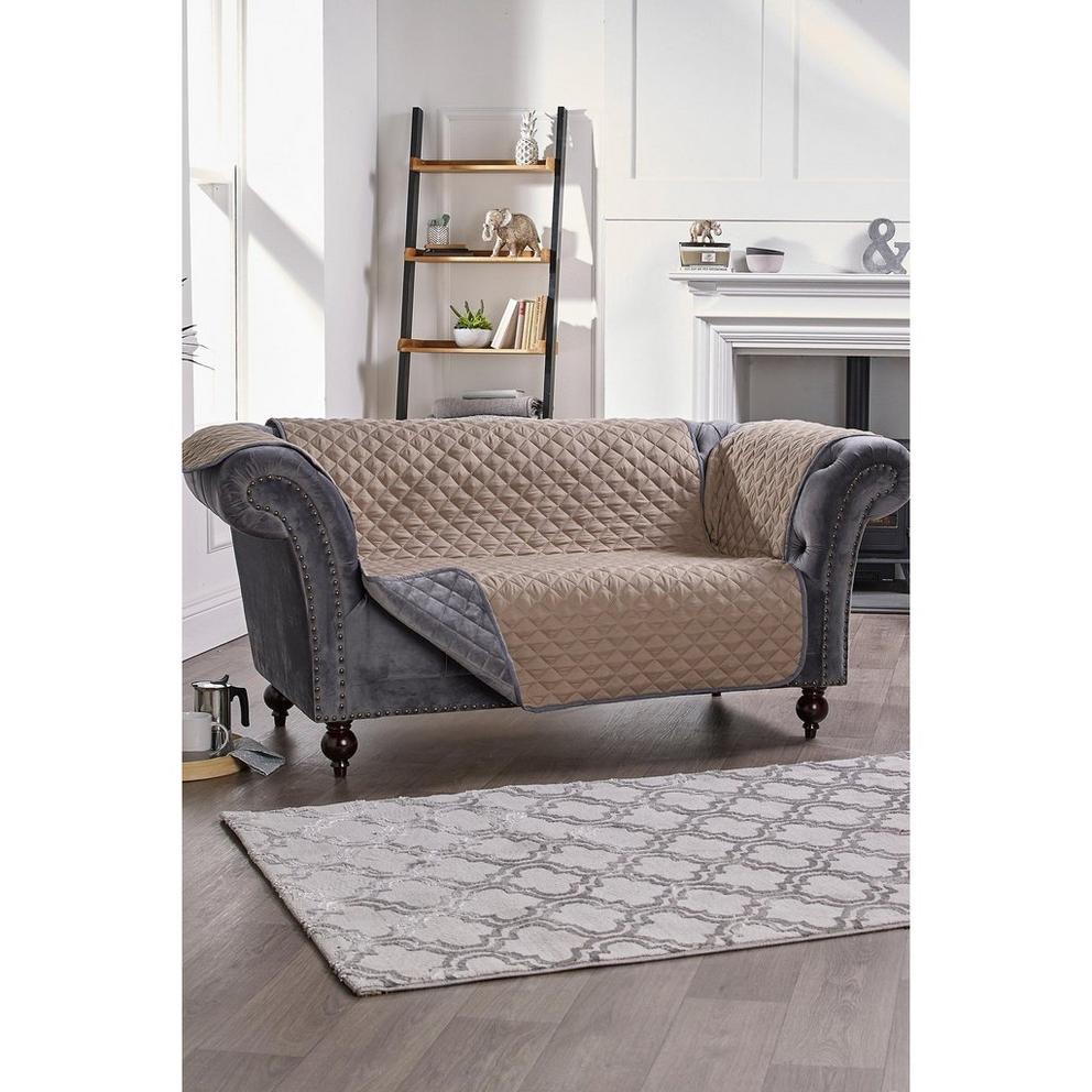 Homelife Reversible Faux Velvet Furniture Protector