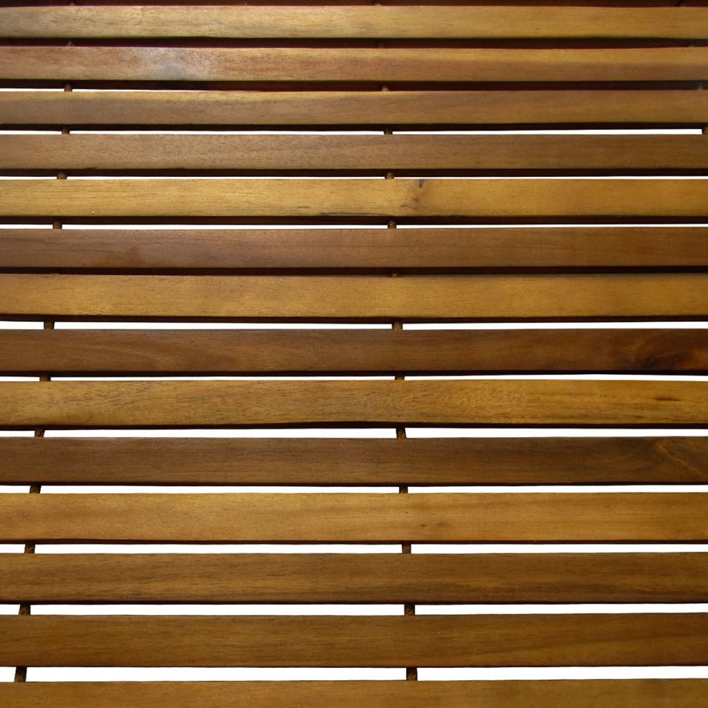 vidaXL Bathmat with Rubber Backing Bath Runner Bathroom Mat Acacia Hardwood - Interactive Group