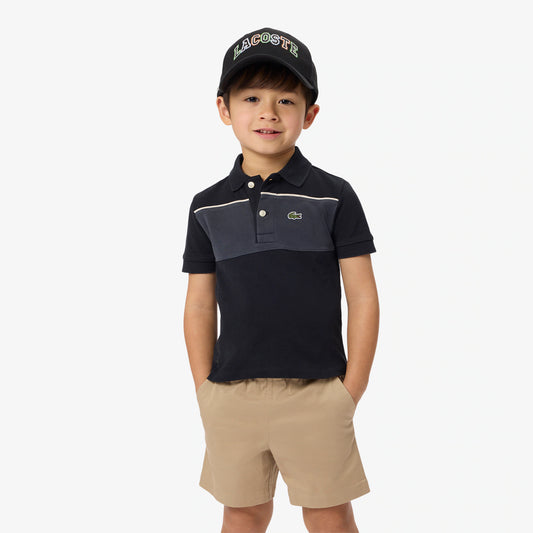 Colorblock Petit Piqué Polo Shirt