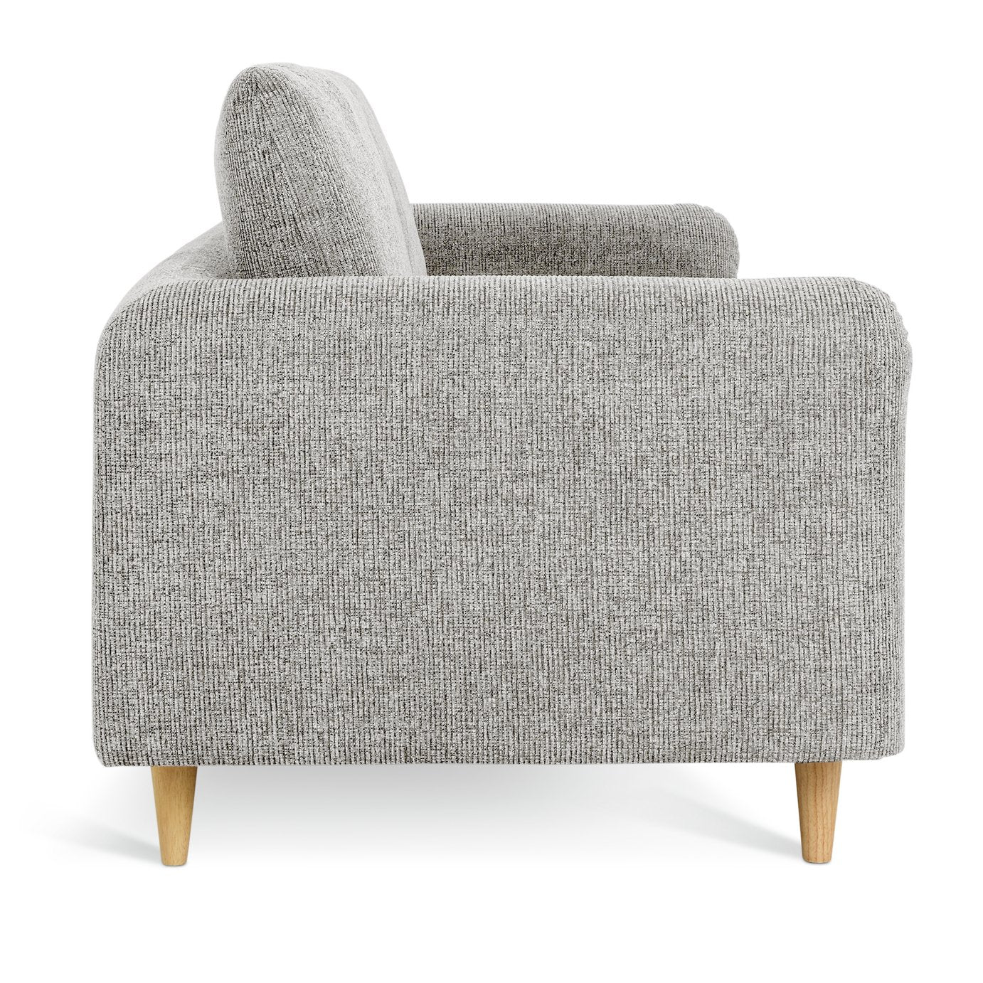 Argos Home Betty Fabric 3 Seater Sofa - Light Grey