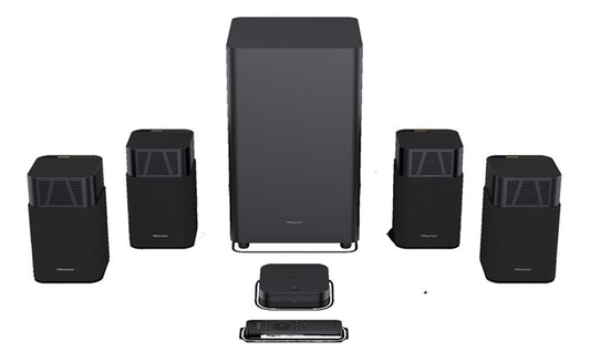 Hisense HT Saturn Bluetooth Soundbar with Wireless Sub
