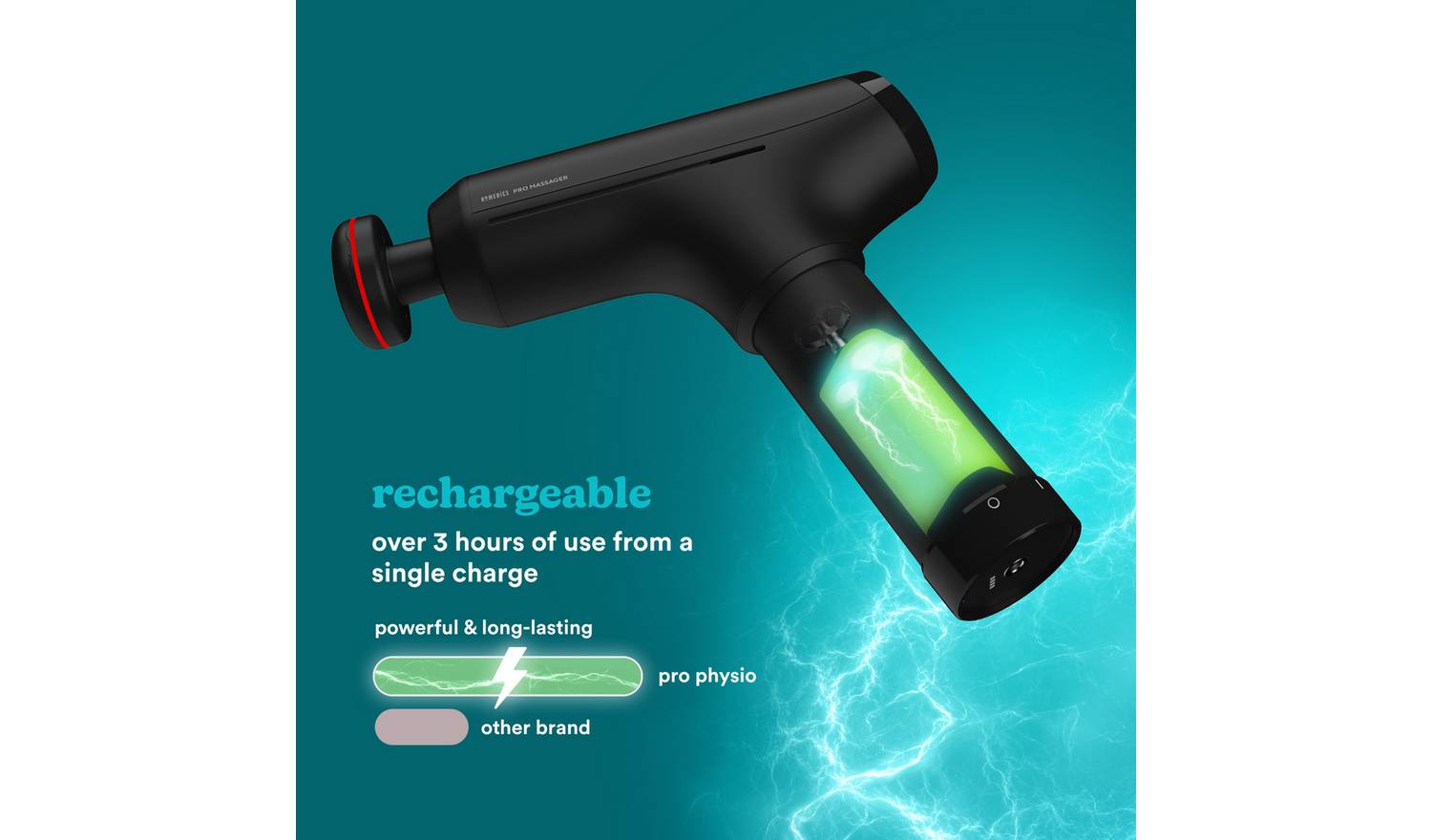 HoMedics Pro Physio Heat Massage Gun