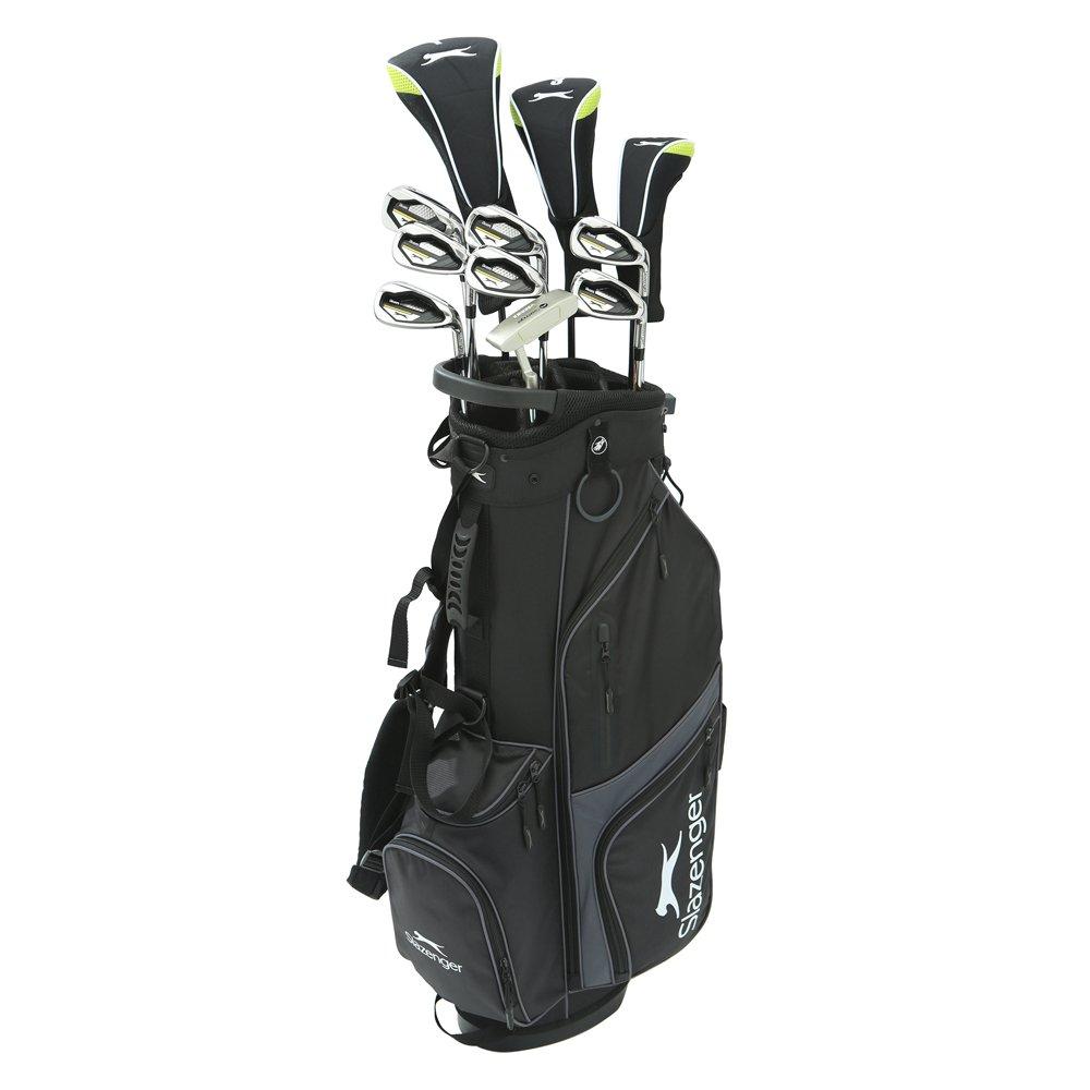 Slazenger VS Golf Club Set with Stand Bag (Graphite and Steel Shaft Combo) Mens