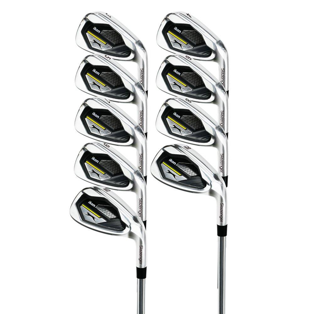 Slazenger VS Golf Club Set with Stand Bag (Graphite and Steel Shaft Combo) Mens