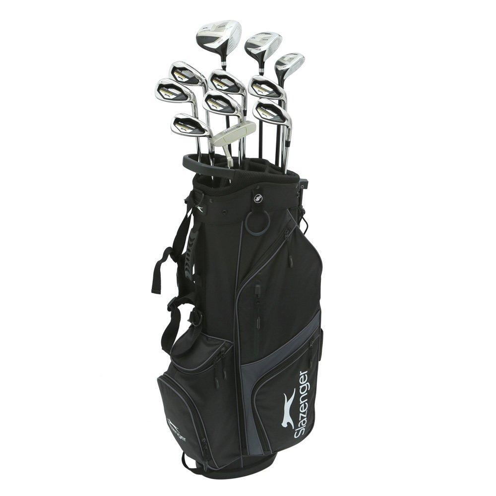 Slazenger VS Golf Club Set with Stand Bag (Graphite and Steel Shaft Combo) Mens