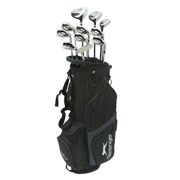 Slazenger VS Golf Club Set with Stand Bag (Graphite and Steel Shaft Combo) Mens