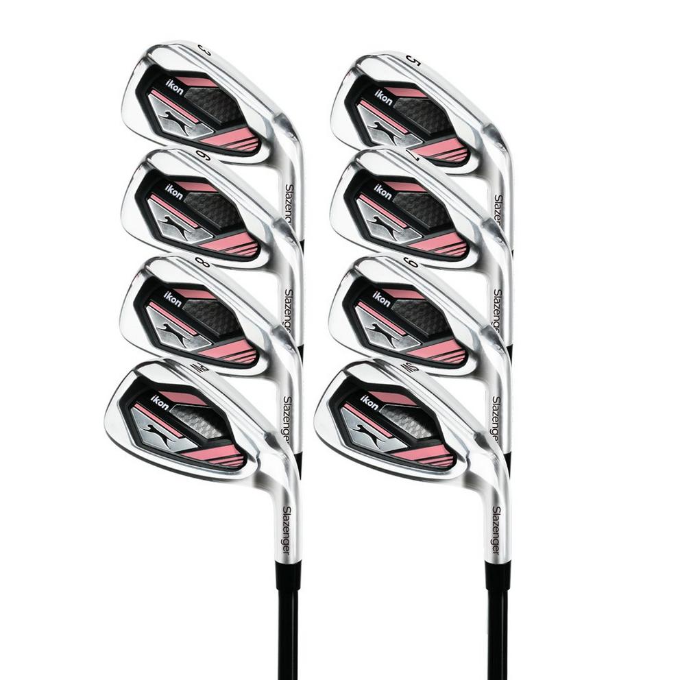 Slazenger VS Graphite Shaft Golf Club Set with Cart Bag Womens