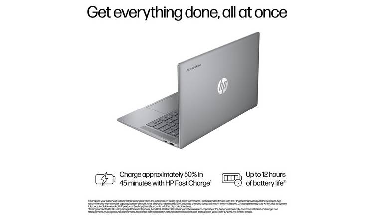 HP 14a-nf0000na 14in i3 8GB 256GB Chromebook Plus - Grey