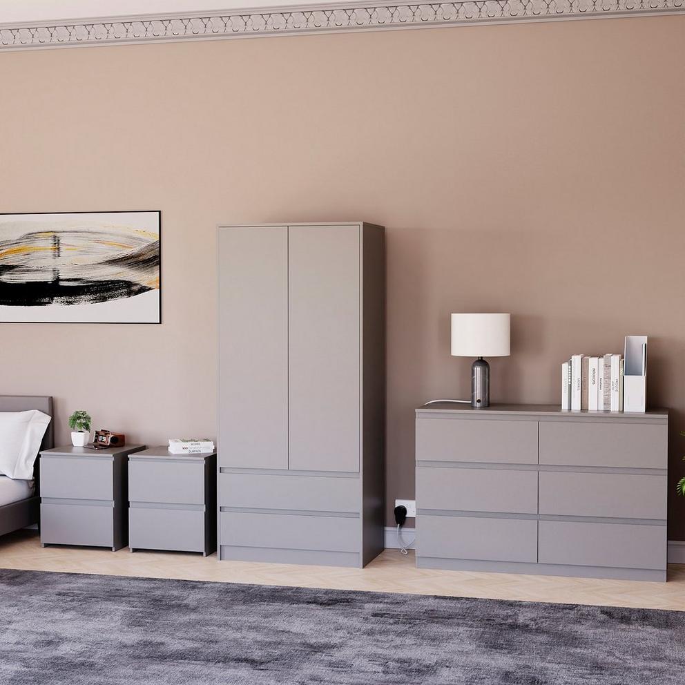 Lassic Vida Designs 4 Piece Denver Bedroom Set 4