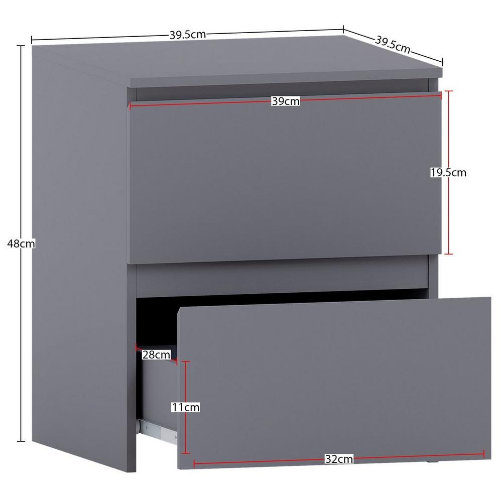 Lassic Vida Designs 4 Piece Denver Bedroom Set 4