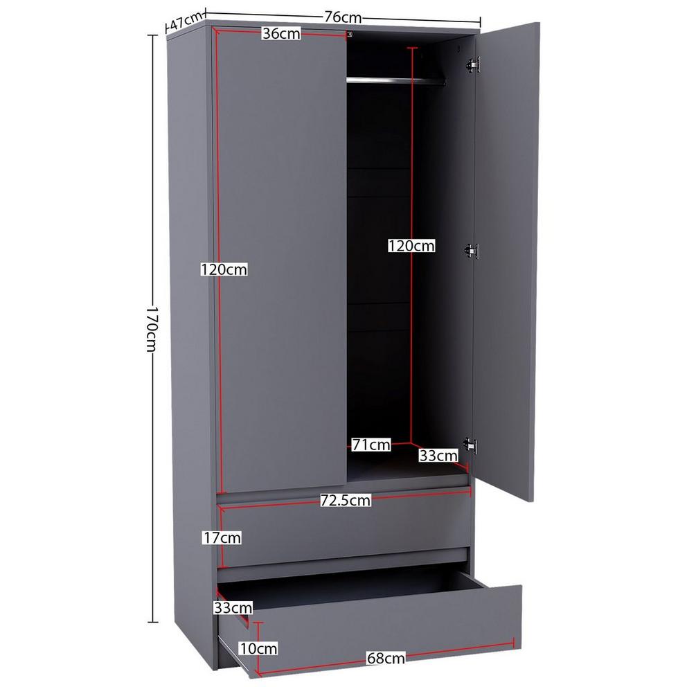 Lassic Vida Designs 4 Piece Denver Bedroom Set 4