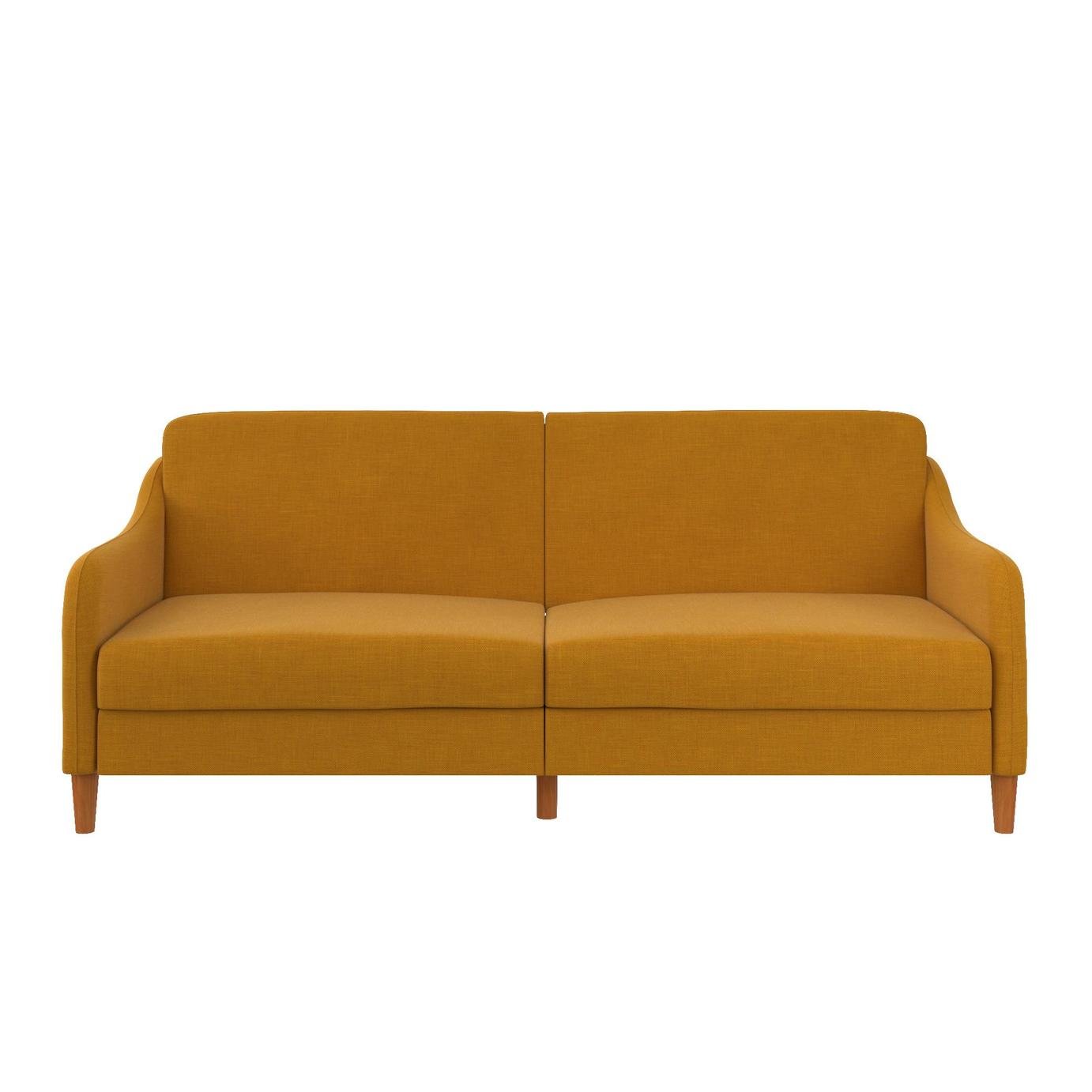 Dorel Jasper Linen Coil Clic Clac - Mustard