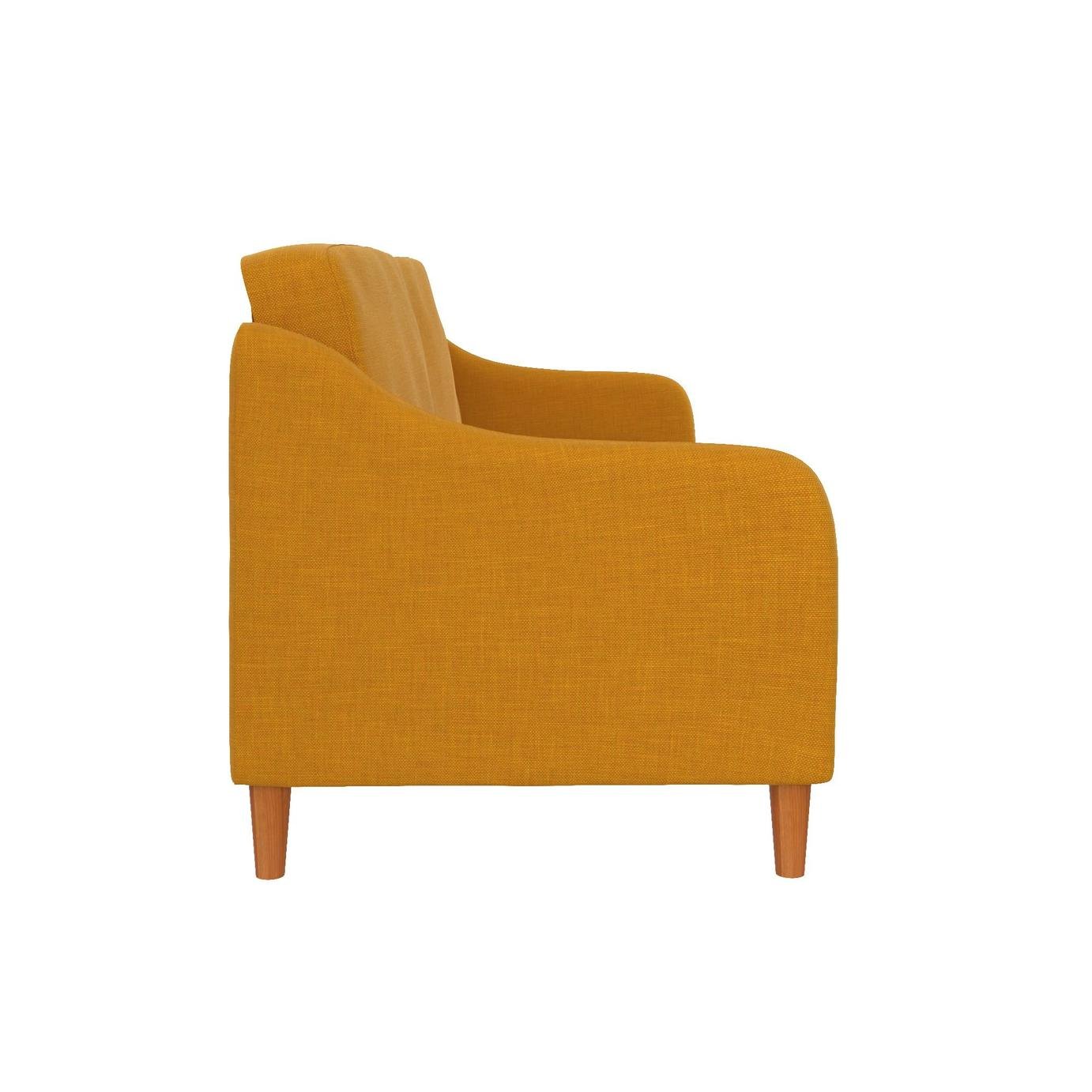 Dorel Jasper Linen Coil Clic Clac - Mustard
