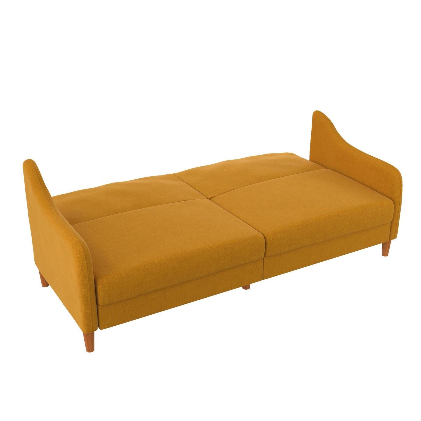 Dorel Jasper Linen Coil Clic Clac - Mustard