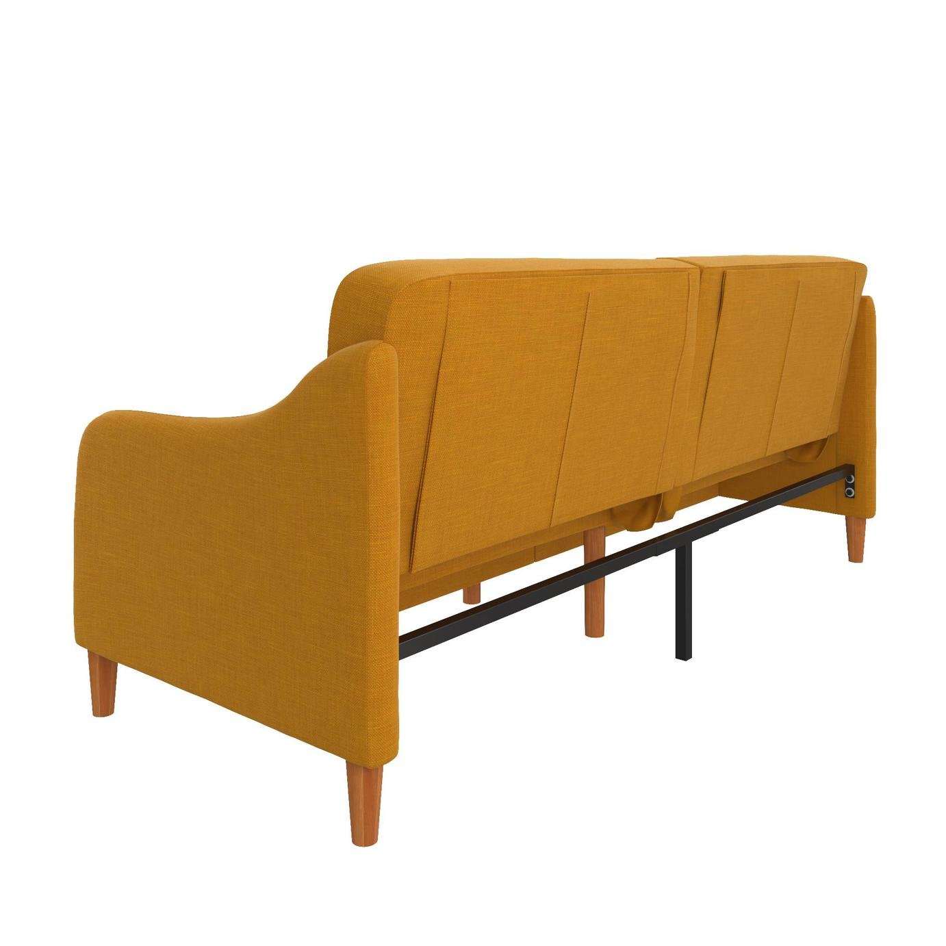 Dorel Jasper Linen Coil Clic Clac - Mustard