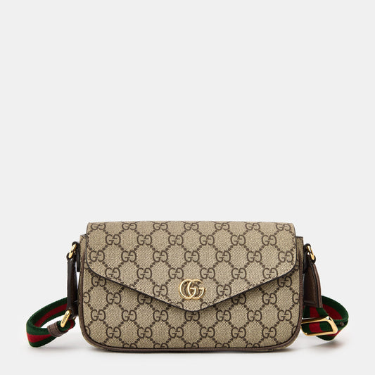 Gucci Women's Logo Cotton Ophidia Mini Bag