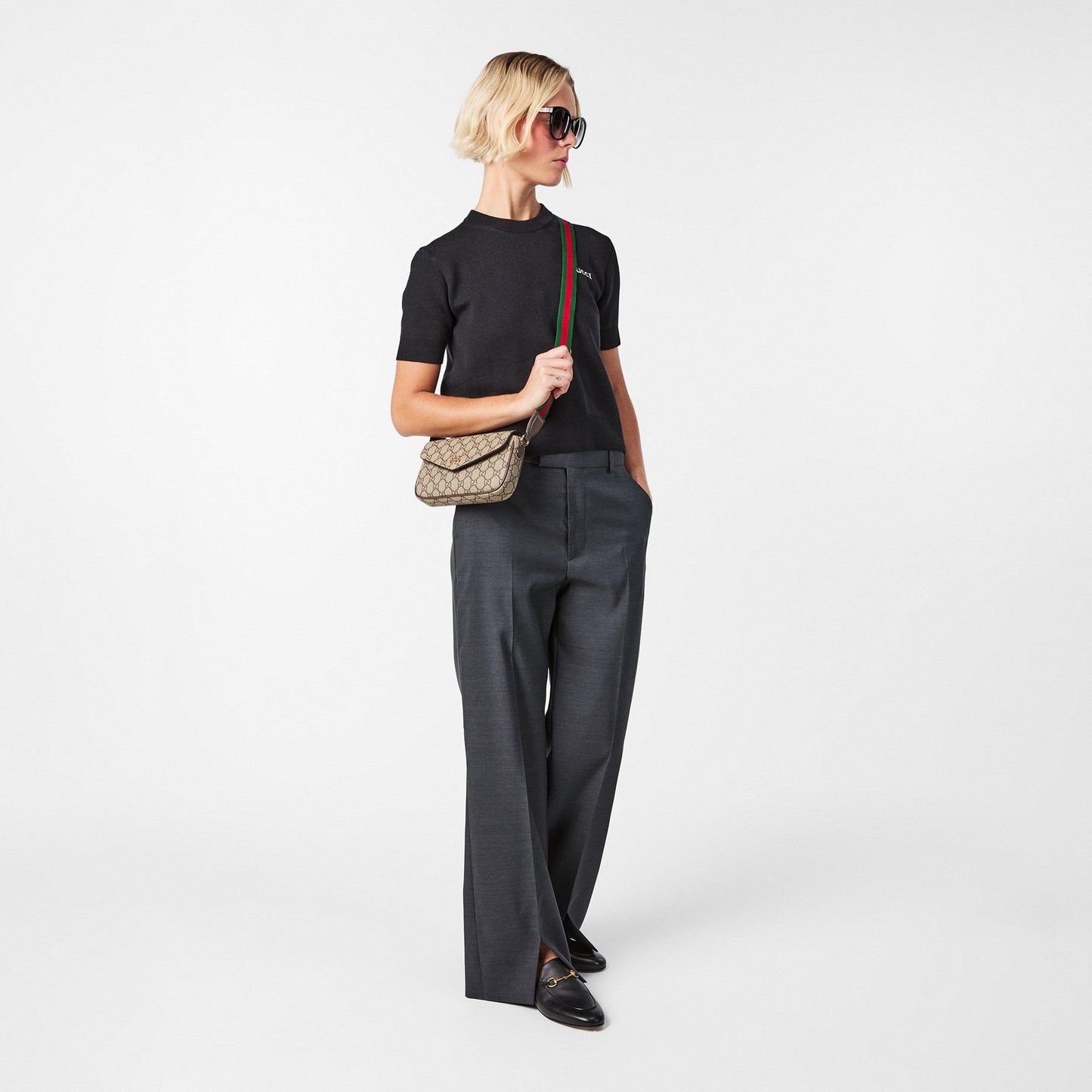 Gucci Women's Logo Cotton Ophidia Mini Bag