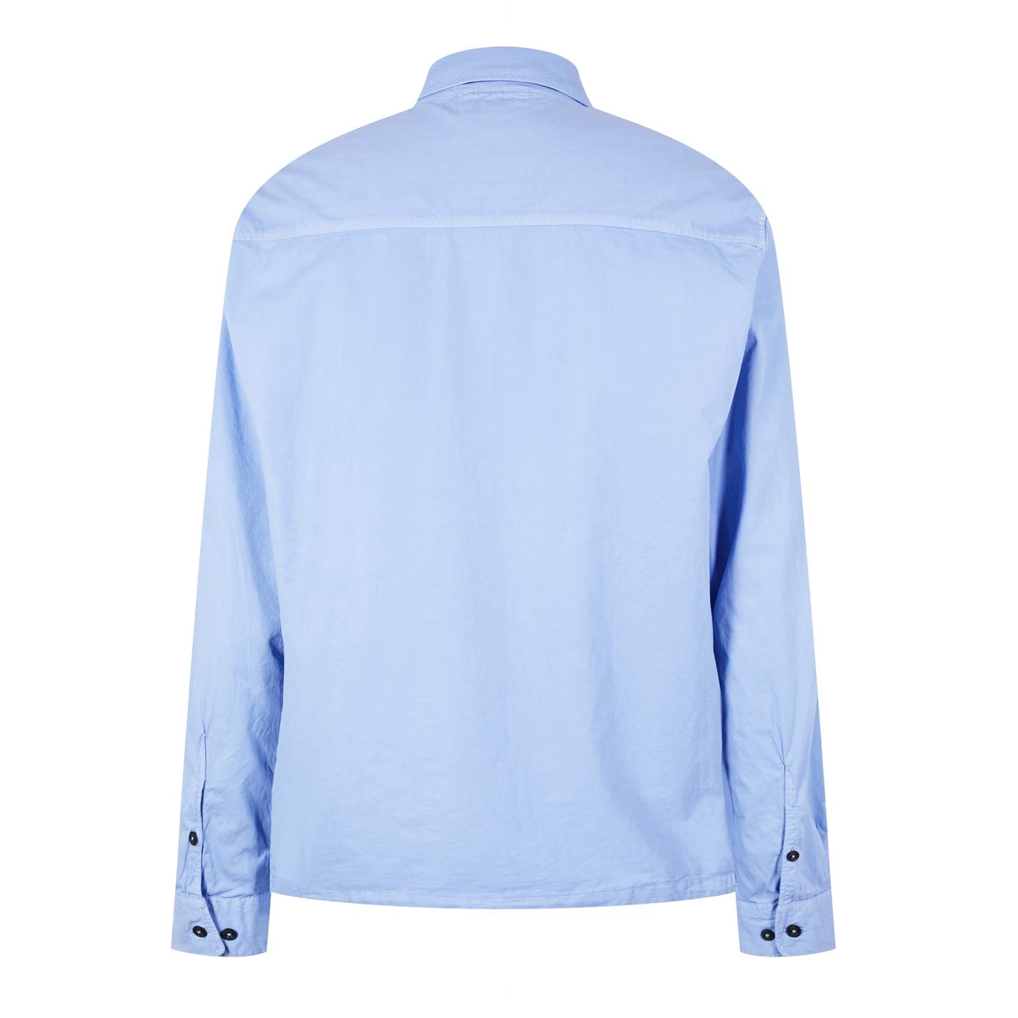 Men's Gabardine Lens Cotton Long Sleeve Overshirt