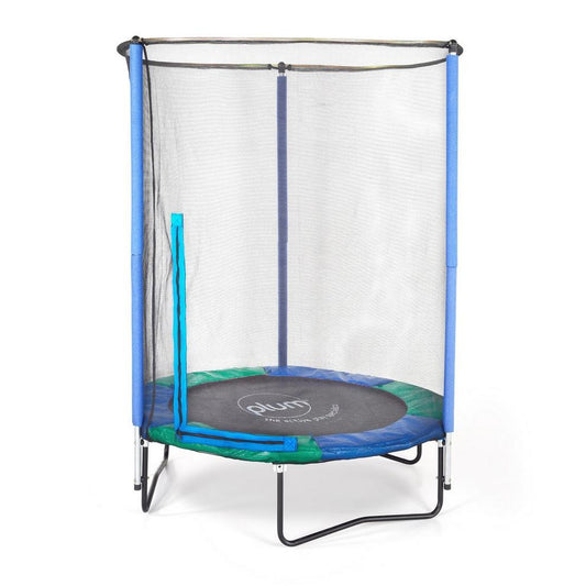 Plum Junior Springsafe Trampoline & Enclosure - Blue/Green