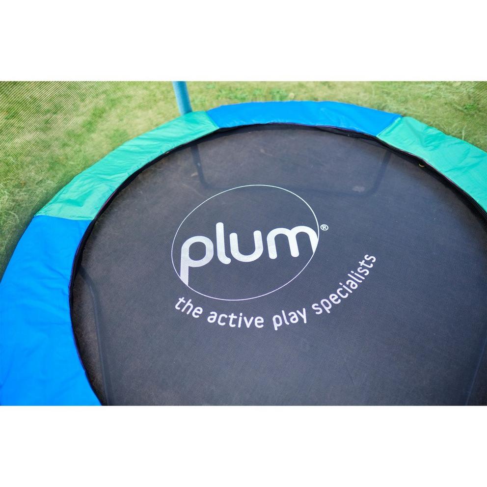 Plum Junior Springsafe Trampoline & Enclosure - Blue/Green