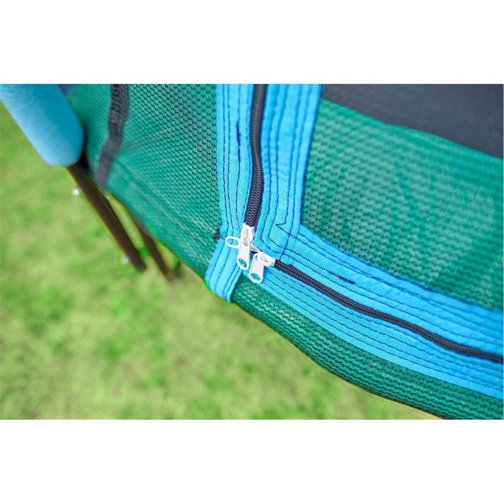 Plum Play Plum Junior Springsafe Trampoline & Enclosure - Blue/Green