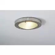 Argos Home Aspley Bathroom Flush to Ceiling Light - Chrome