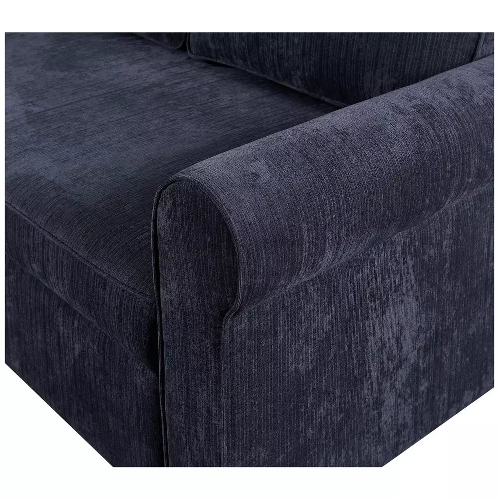 Argos Home Addie Velvet Reversible Storage Sofa Bed-Charcoal