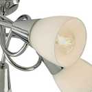 Argos Home Curico 5 Light Ceiling Light - Chrome & Glass