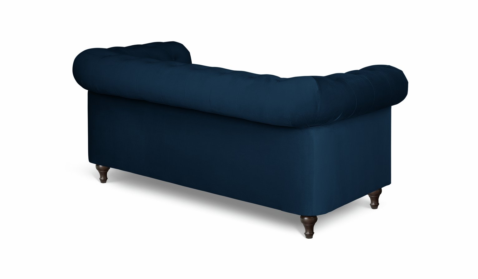 Habitat Chesterfield Velvet 2 Seater Sofa - Blue