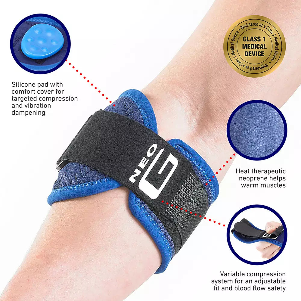 Neo G Tennis and Golf Elbow Arm Support - One Size