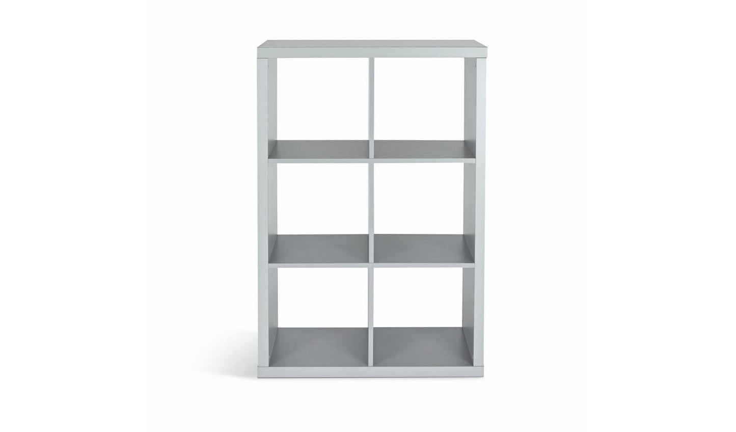 Habitat Squares Plus 6 Cube Storage Unit - Grey