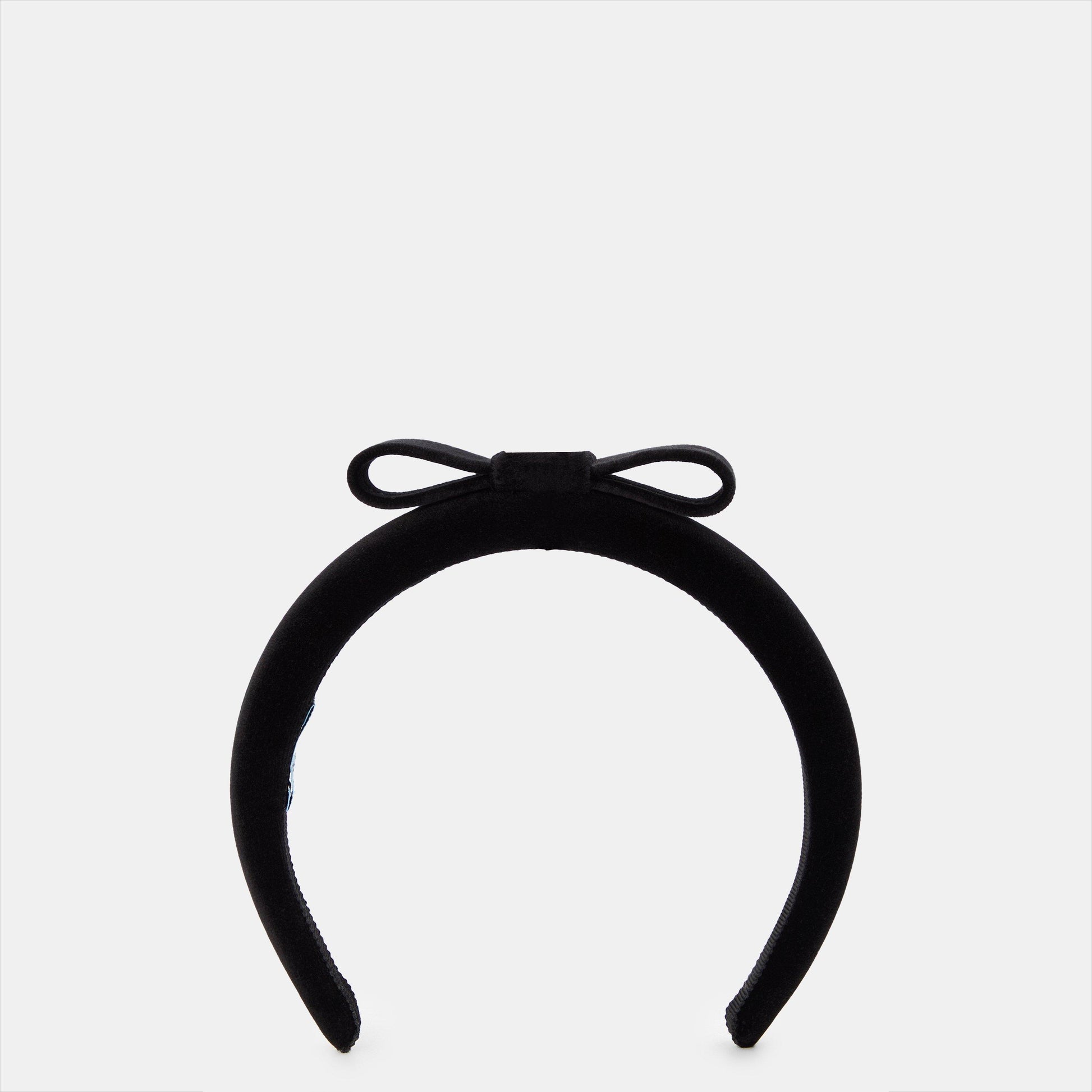 Prada Velvet Bow Headband