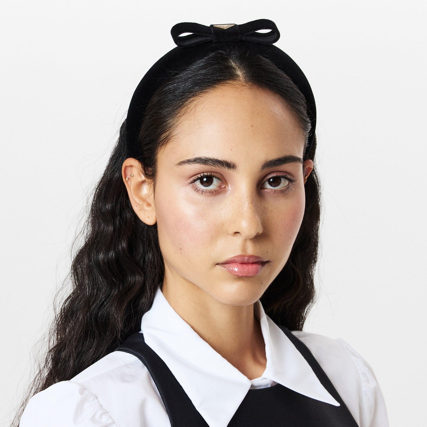 Prada Velvet Bow Headband