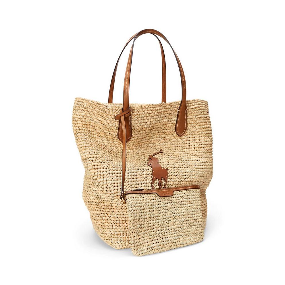 Polo Ralph Lauren Women's Natural Tote Bags