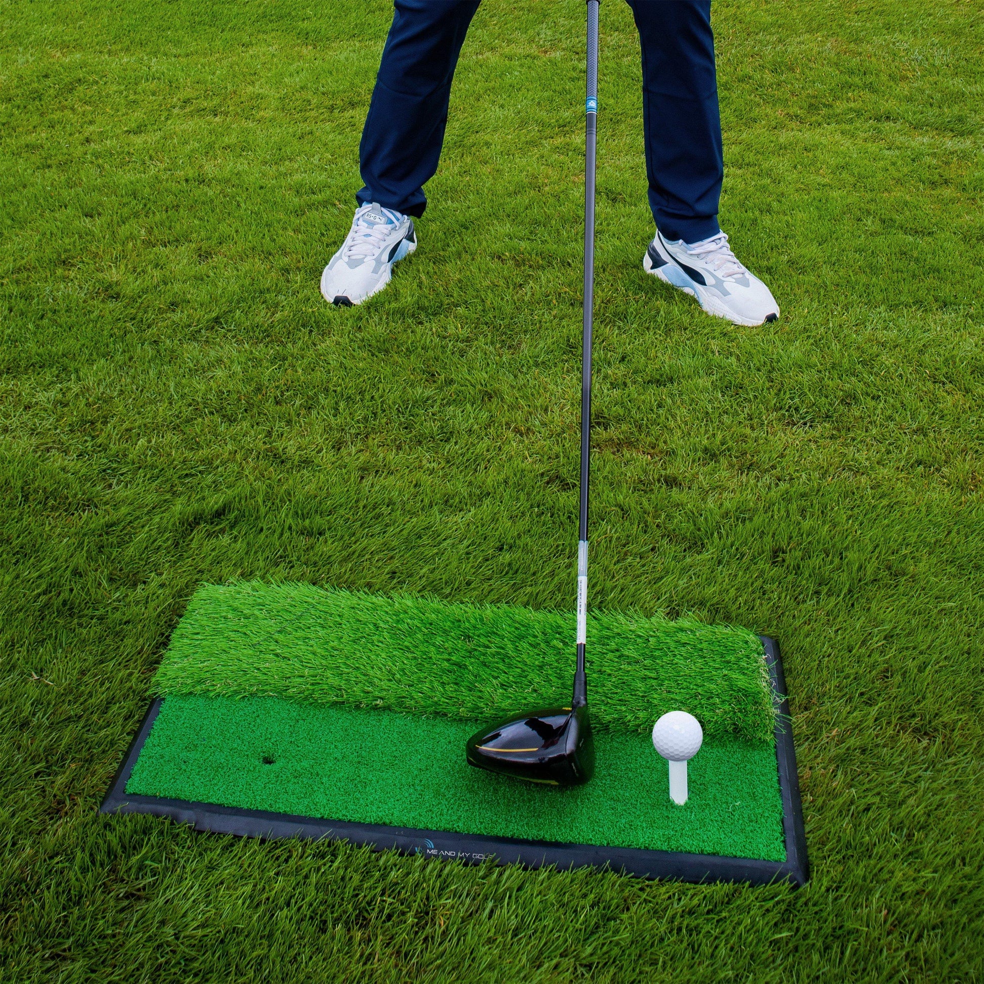 Me And My Golf Dual-Turf Golf Hitting Mat