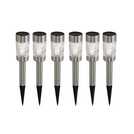 Garden by Sainsbury's Stainless Steel Solar Stake Lights